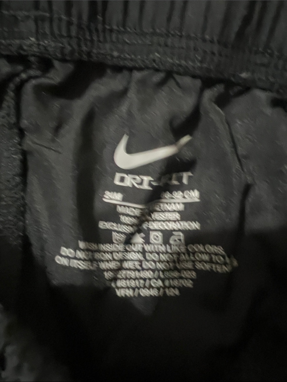 Nike Black Dri-FIT shorts